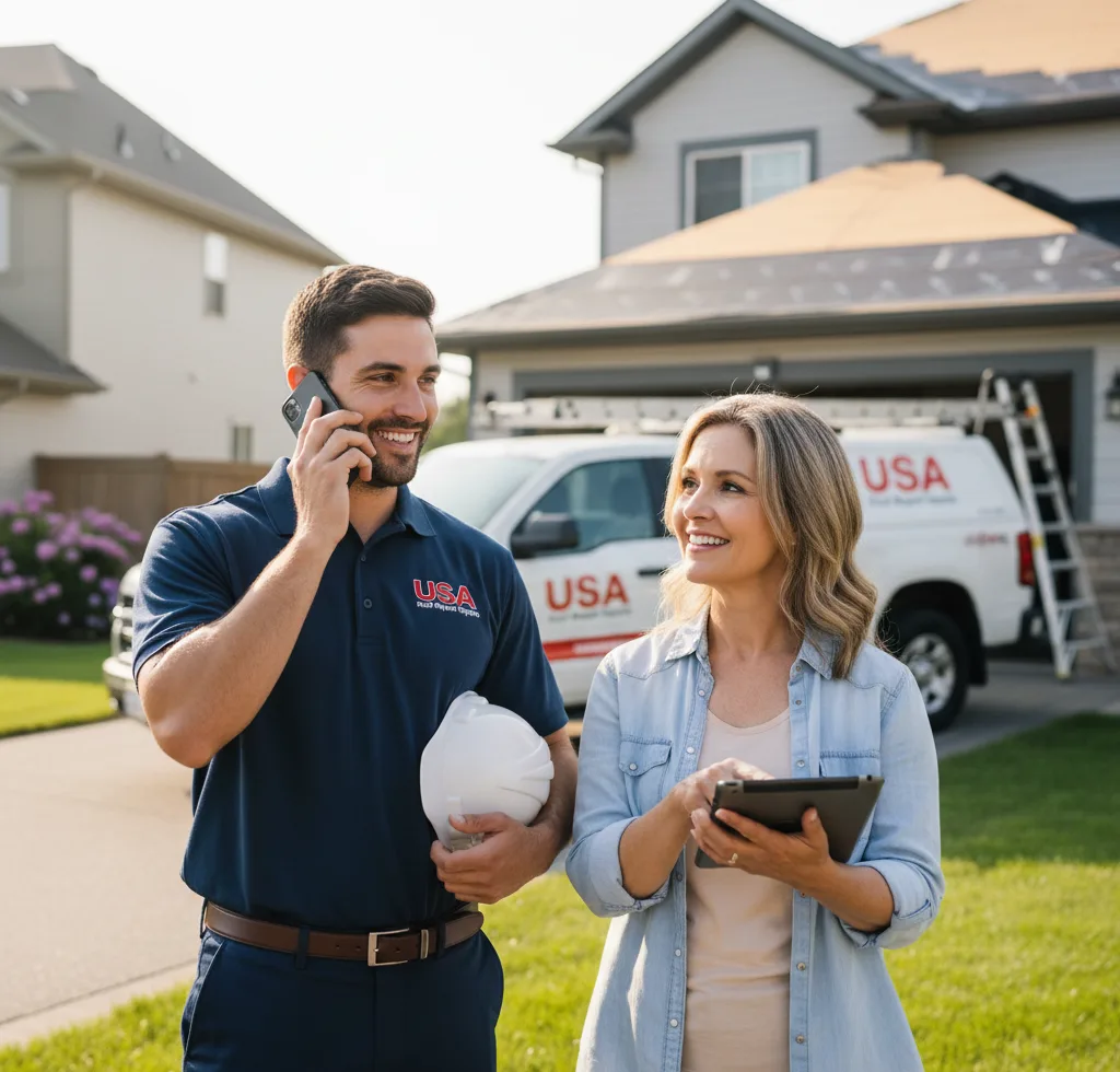 USA Roof Repair Experts customer support in Port Aransas